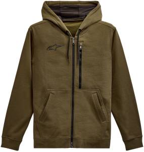 ASYM HOODIE MILITARY LG