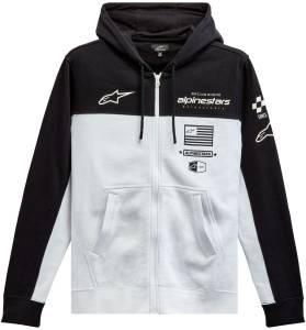 H BLOCK HOODIE BLACK/WHITE 2X