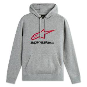 ALWAYS 2.0 HOODIE GREY HEATHER/RED/BLACK 2X