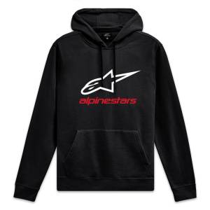 ALWAYS 2.0 HOODIE BLACK/WHITE/RED 2X