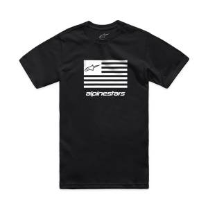 FLAG CSF TEE BLACK/WHITE 2X