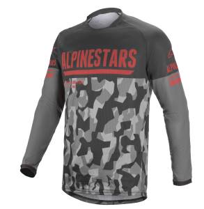 VENTURE R JERSEY GREY CAMO/ RED FLUO 2X