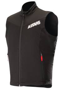 SESSION RACE VEST BLACK RED 2X