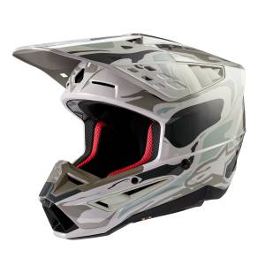 S-M5 MINERAL HELMET WARM GRY/CELADON GRN GLSY XS