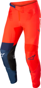 SUPERTECH BLAZE PANTS BRIGHT RED/DRK BLUE/WHT SZ 28