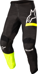 FLUID CHASER PANTS BLACK/YELLOW FLUO SZ 28