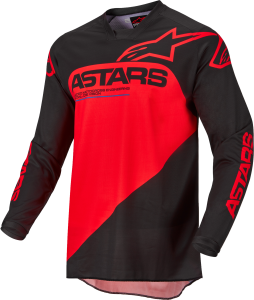 RACER SUPERMATIC JERSEY BLACK/BRIGHT RED 2X