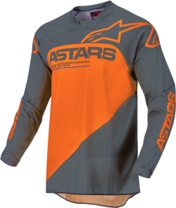 RACER SUPERMATIC JERSEY ANTHRACITE/ORANGE 2X