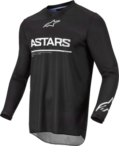 RACER GRAPHITE JERSEY BLACK MD