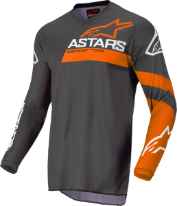 FLUID CHASER JERSEY ANTHRACITE/CORAL FLUO 2X