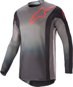 TECHSTAR SEIN JERSEY BLACK/NEON RED 2X