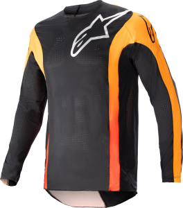 TECHSTAR SEIN JERSEY BLACK/HOT ORANGE 2X