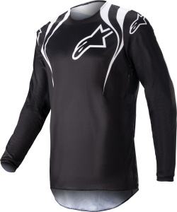 FLUID NARIN JERSEY BLACK/WHITE 2X