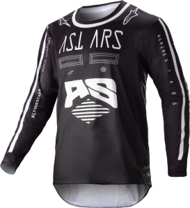 YOUTH RACER FOUND JERSEY BLACK YL