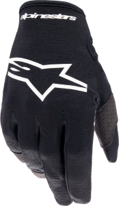 YOUTH & KIDS RADAR GLOVES BLACK Y3XS