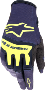 TECHSTAR GLOVES NIGHT NAVY/YELLOW FLUO 2X