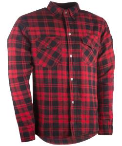 MARKSMAN FLANNEL BLACK/RED 2X