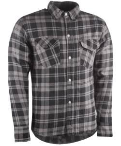 MARKSMAN FLANNEL BLACK/GREY 2X