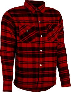 MARKSMAN FLANNEL LE BLACK/RED 2X