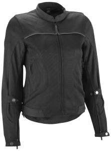 WOMEN'S AIRA MESH JACKET BLACK 2X