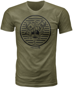 GASOLINE TEE MILITARY GREEN 2X