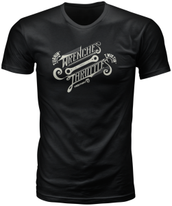 THROTTLE TEE BLACK 2X