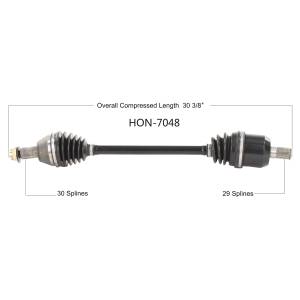 OE 2.0 AXLE REAR HON