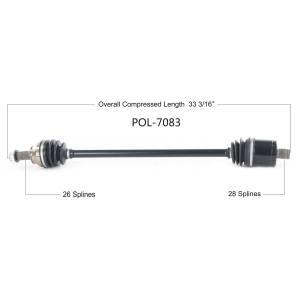 OE 2.0 AXLE REAR POL