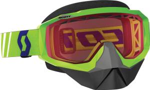 GOGGLE HUSTLE SNO-X GREE N AMP ROSE LENS