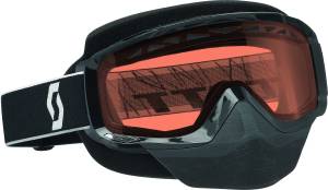 SPLIT OTG SNOCROSS GOGGLE BLACK W/ACS ROSE LENS