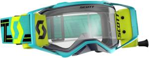 PROSPECT WFS GOGGLE BLUE/TEAL W/CLEAR LENS