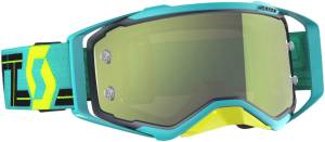 PROSPECT GOGGLE BLUE/TEAL W/YELLOW CHROME