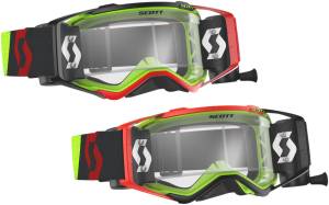 PROSPECT WFS GOGGLE YELLOW/RED W/CLEAR LENS