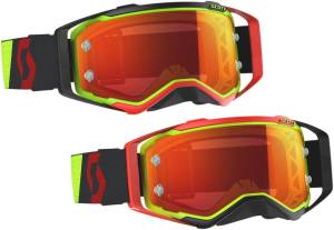 PROSPECT GOGGLE YELLOW/RED W/ORANGE CHROME