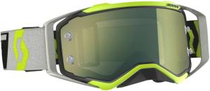 PROSPECT GOGGLE BLACK/GREY W/YELLOW CHROME