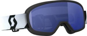 GOGGLE BUZZ PRO SNOW BLACK/WHITE W/SKY BLUE LENS