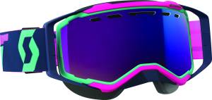 GOGGLE PROSPECT SNOW TEAL/PINK W/TEAL CHROME