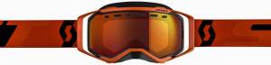 GOGGLE PROSPECT SNOW ORG/BLK ENHANCER RED CHROME