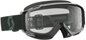 SPLIT OTG GOGGLE BLACK/WHITE W/CLEAR WORKS LENS