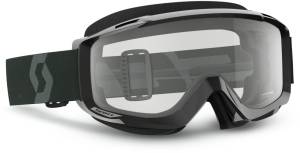 SPLIT OTG SAND/DUST GOGGLE BLACK/WHITE W/GREY LENS