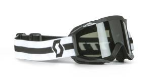 HUSTLE AQUA GOGGLE BLACK WITH DARK GREY LENS