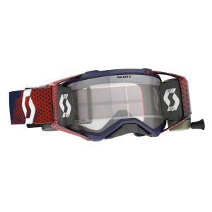 PROSPECT GOGGLE WFS RED/BLUE CLEAR WORKS LENS