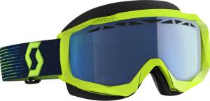 HUSTLE X SNWCRS GOGGLE YELLOW/BLUE BLUE