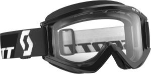 RECOIL XI GOGGLE BLACK W/CLEAR LENS