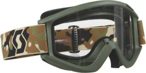 RECOIL XI GOGGLE CAMO W/CLEAR LENS