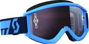 RECOIL XI GOGGLE BLUE W/SILVER CHROME LENS