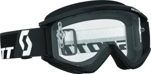 RECOIL XI GOGGLE BLACK W/CLEAR LENS