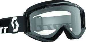 RECOIL XI SAND/DUST GOGGLE BLACK W/CLEAR LENS