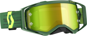 PROSPECT GOGGLE GREEN/ YELLOW W/YELLOW CHROME WORKS