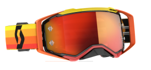 PROSPECT GOGGLE CALI ORG/YEL W/ORANGE CHROME WORKS